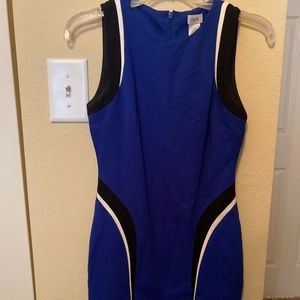 Cache blue cocktail dress